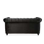 Divanetto Chesterfield in velluto