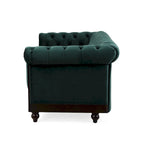 Divanetto Chesterfield in velluto