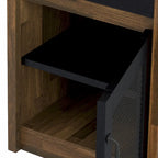 Scrivania a L multi-storage Urban da 63 pollici