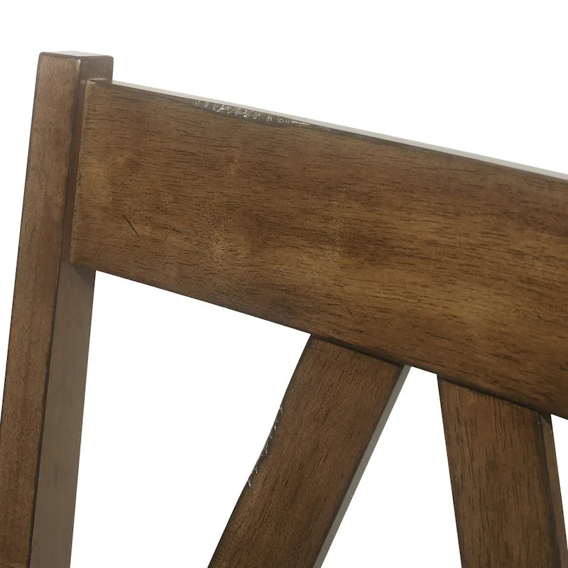 Tavolo da pranzo 7 pezzi Farmhouse Wood