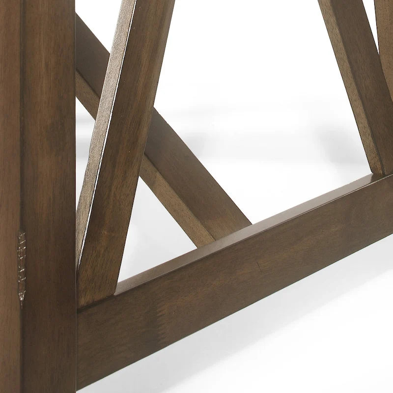 Tavolo da pranzo 7 pezzi Farmhouse Wood