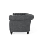 Divano Chesterfield a 3 posti con capitonné