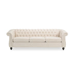 Divano Chesterfield a 3 posti con capitonné