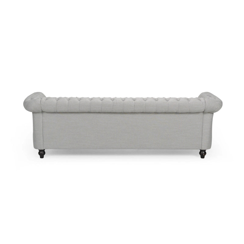Divano Chesterfield a 3 posti con capitonné