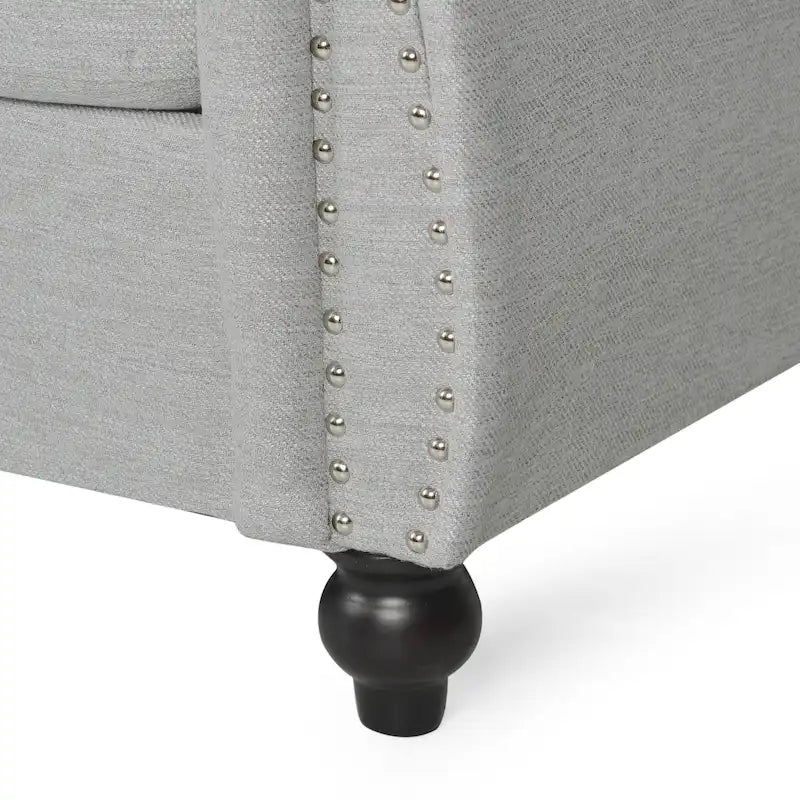 Divano Chesterfield a 3 posti con capitonné