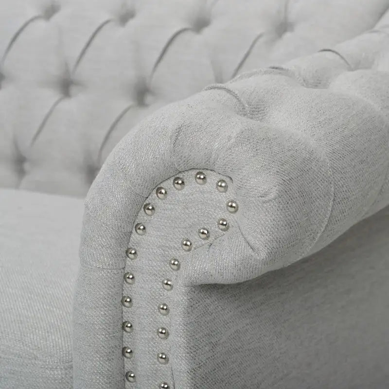 Divano Chesterfield a 3 posti con capitonné