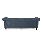 Divano Chesterfield a 3 posti con capitonné