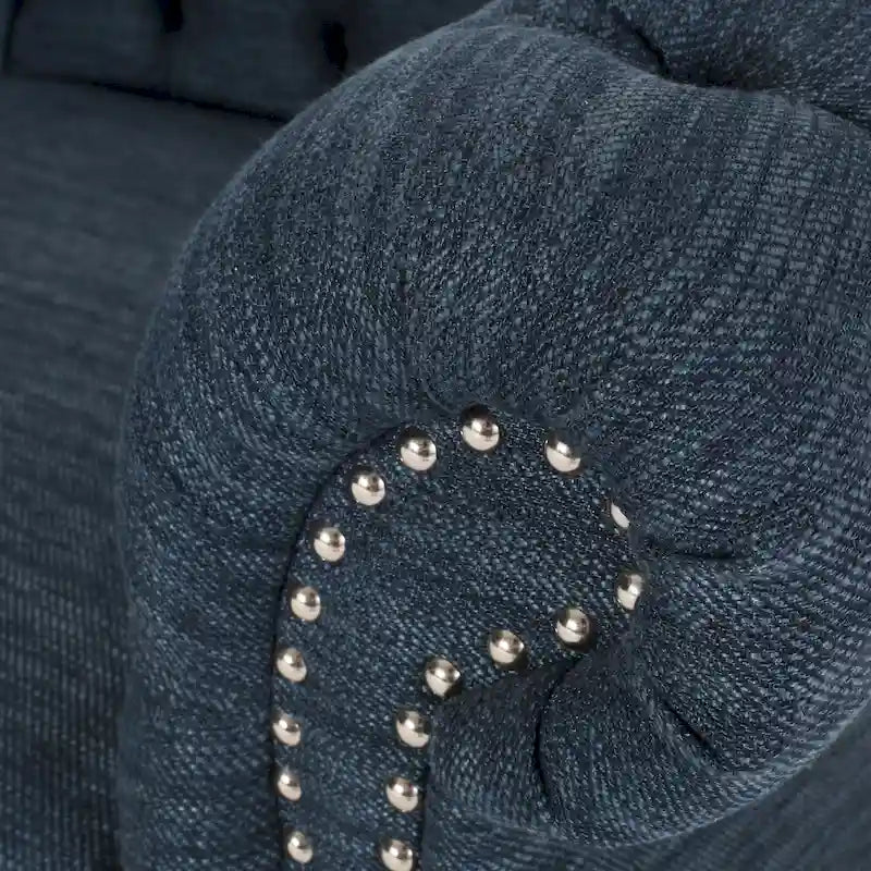 Divano Chesterfield a 3 posti con capitonné