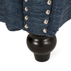 Divano Chesterfield a 3 posti con capitonné