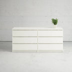 Cassettiera doppia a 6 cassetti