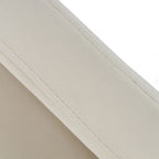 Sedia da pranzo moderna beige e ottone anticato color rame