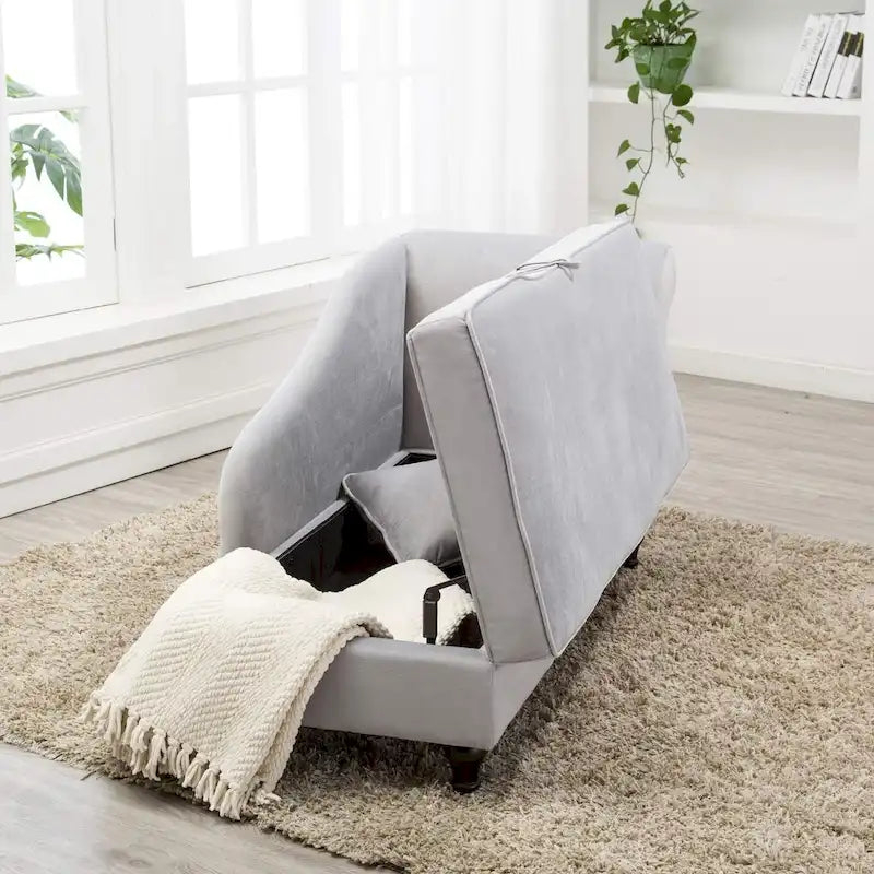 Chaise longue da interno Divano imbottito reclinabile Sedia a sdraio per soggiorno camera da letto