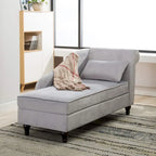 Chaise longue da interno Divano imbottito reclinabile Sedia a sdraio per soggiorno camera da letto