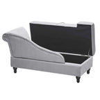 Chaise longue da interno Divano imbottito reclinabile Sedia a sdraio per soggiorno camera da letto