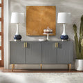 Madia/Credenza a Quattro Ante Stile Mid-Century