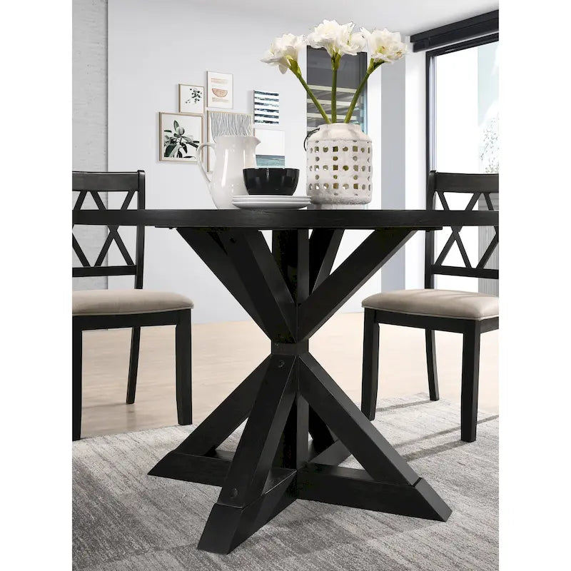 Set da pranzo 5 pz in legno