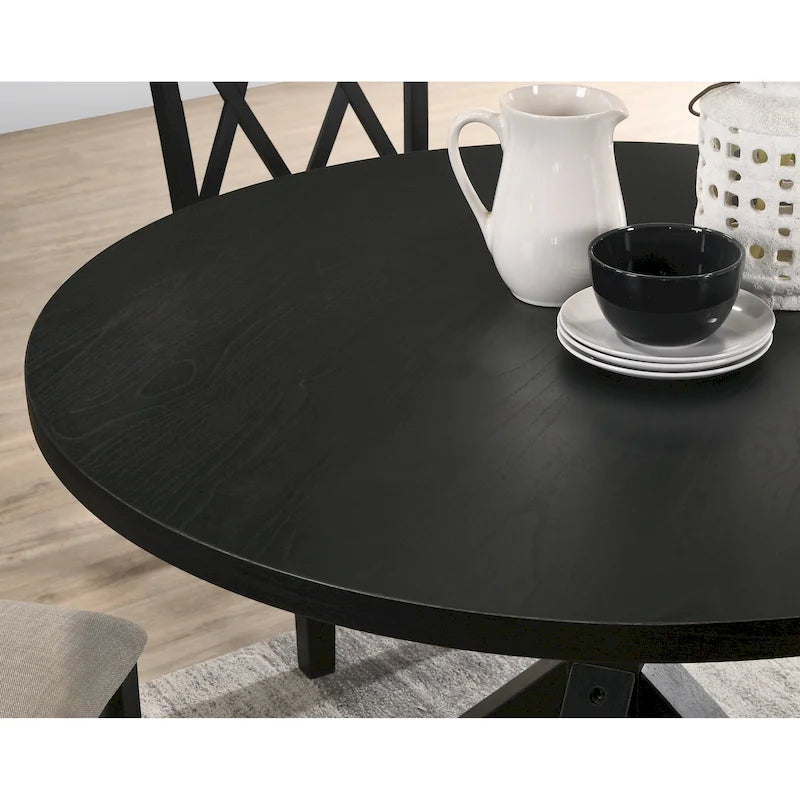 Set da pranzo 5 pz in legno