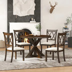 Set da pranzo 5 pz in legno