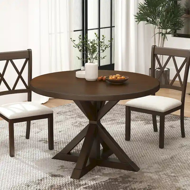 Set da pranzo 5 pz in legno