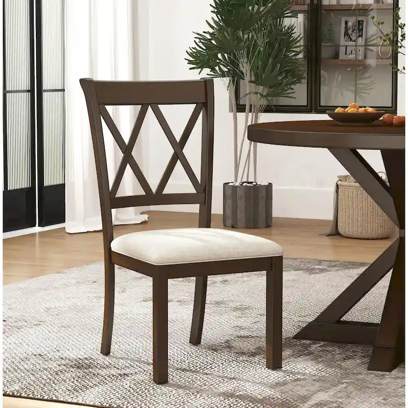 Set da pranzo 5 pz in legno