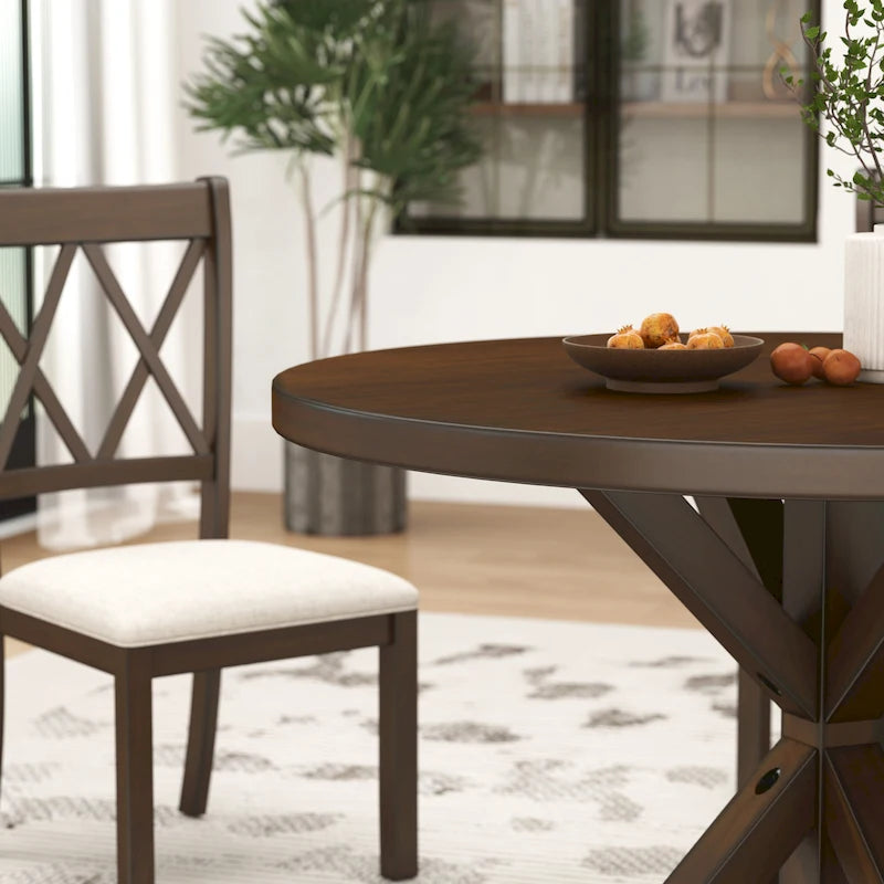 Set da pranzo 5 pz in legno