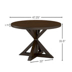 Set da pranzo 5 pz in legno