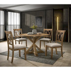 Set da pranzo 5 pz in legno