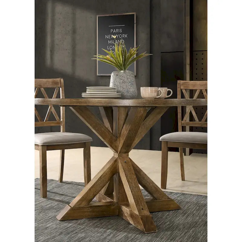 Set da pranzo 5 pz in legno