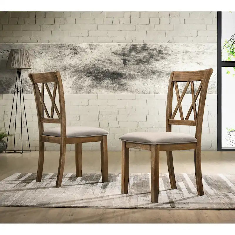 Set da pranzo 5 pz in legno