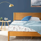 Struttura letto in legno stile Mid-Century