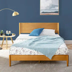 Struttura letto in legno stile Mid-Century