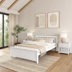 Plank and Beam Classic Real Wood Queen Platform Bed