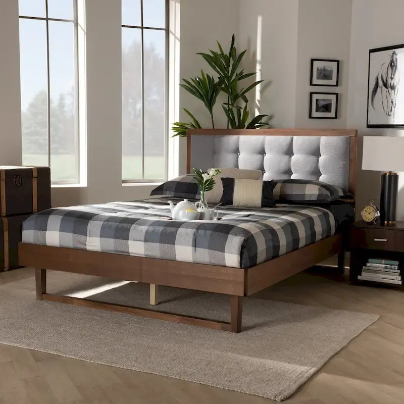 Letto a piattaforma moderno e contemporaneo