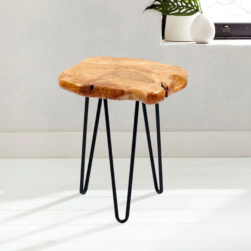 Supporto Piccolo dalla Forma Naturale con 3 Gambe a Forcina