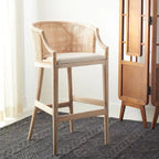 Sgabello da bar in rattan da 76 cm