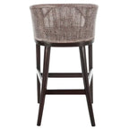 Sgabello da bar in rattan da 76 cm
