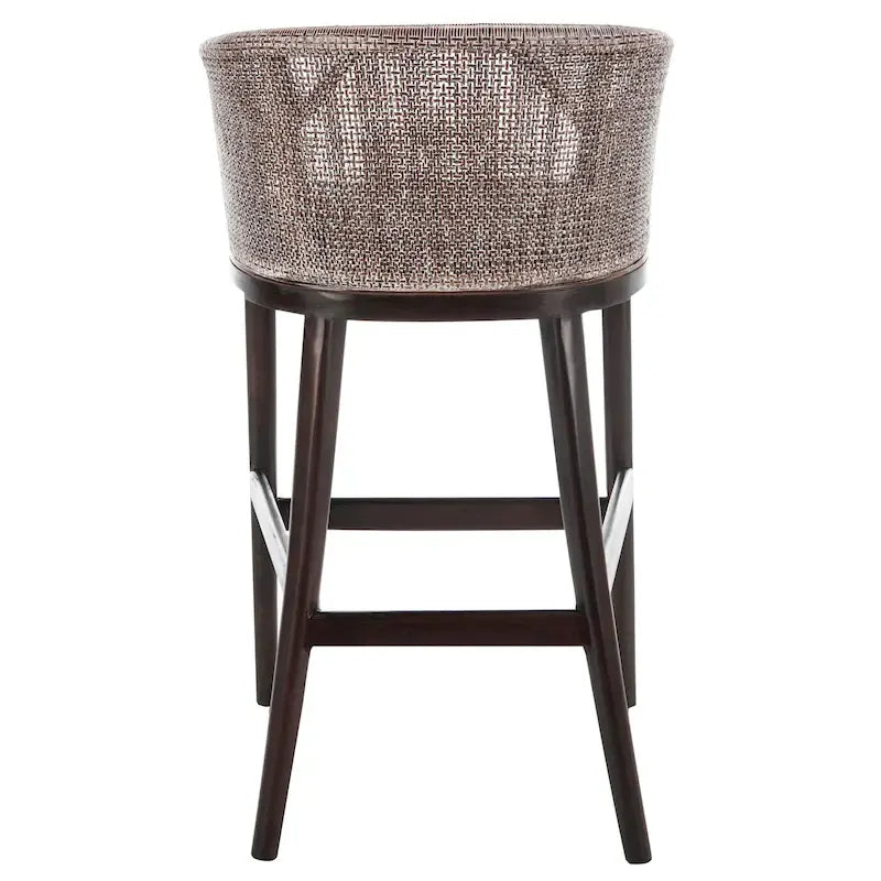 Sgabello da bar in rattan da 76 cm