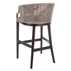 Sgabello da bar in rattan da 76 cm