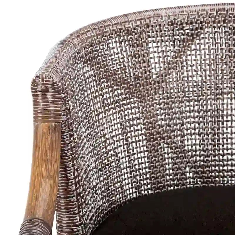 Sgabello da bar in rattan da 76 cm