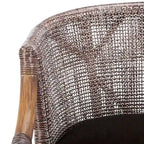 Sgabello da bar in rattan da 76 cm