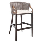 Sgabello da bar in rattan da 76 cm