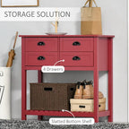 Credenza Madia, Tavolo Consolle da Portata con Contenitore