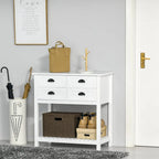Credenza Madia, Tavolo Consolle da Portata con Contenitore
