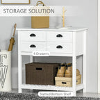 Credenza Madia, Tavolo Consolle da Portata con Contenitore