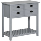 Credenza Madia, Tavolo Consolle da Portata con Contenitore