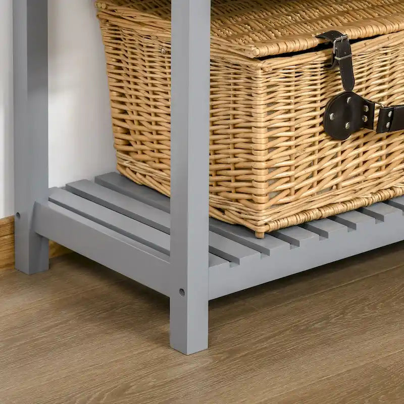 Credenza Madia, Tavolo Consolle da Portata con Contenitore