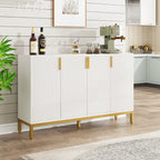 Mobile credenza da cucina da 55 pollici, mobile buffet con spazio di archiviazione