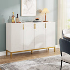 Mobile credenza da cucina da 55 pollici, mobile buffet con spazio di archiviazione