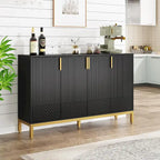 Mobile credenza da cucina da 55 pollici, mobile buffet con spazio di archiviazione