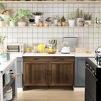 Versatile mobile isola cucina/pensile multiuso in marmo